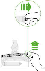 Dyson - v11 outsize - Lavado del cabezal de limpieza Soft roller Paso 4 Lavado del cabezal de limpieza Soft roller Paso 4