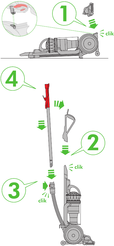 Dyson - DC40 - MONTAJE MONTAJE