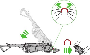 Dyson - DC40 - Looking for blockages Step 1 Looking for blockages Step 1