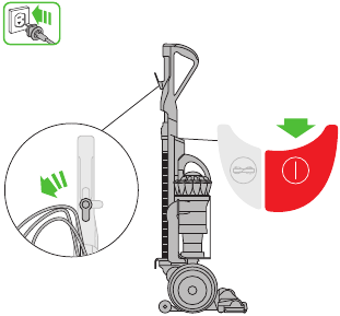 Dyson - DC40 - Operation Step 1 Operation Step 1