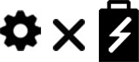 Ajuste X Batería Cargando XX%