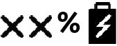 Batería Cargando XX%