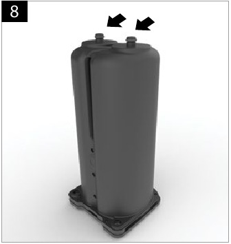 Inogen - One G5 - Inogen One® G5 Procedimiento de cambio de columnas Paso 5 Inogen One® G5 Procedimiento de cambio de columnas Paso 5