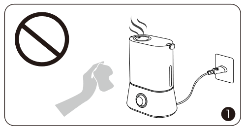 TaoTronics - TT-AH024 - DESPUÉS DE USAR EL HUMIDIFICADOR PASO 3 DESPUÉS DE USAR EL HUMIDIFICADOR PASO 3