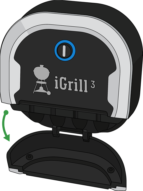 Weber - iGrill 3 - Instrucciones de inicio rápido Paso 3 Instrucciones de inicio rápido Paso 3
