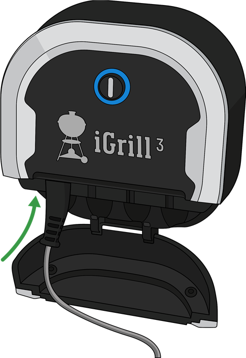 Weber - iGrill 3 - Instrucciones de inicio rápido Paso 4 Instrucciones de inicio rápido Paso 4
