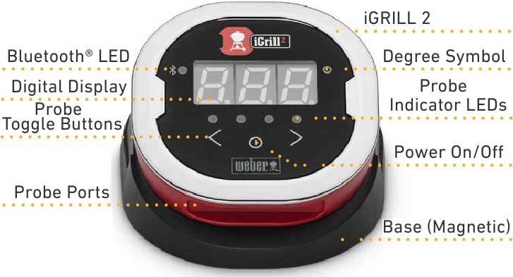 Weber - iGrill 2 - Contenido de la caja Paso 1 Contenido de la caja Paso 1