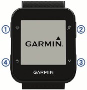 Garmin - Forerunner 35 - Teclas Teclas