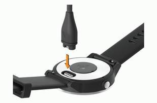Garmin - VIVOACTIVE 3 - Carga del dispositivo Carga del dispositivo