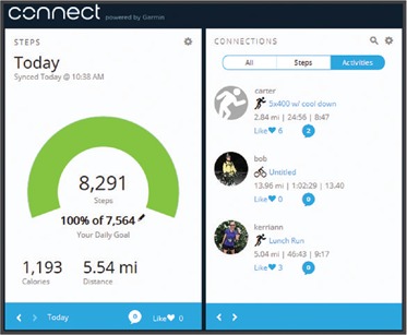 Garmin - VIVOACTIVE 3 - Garmin Connect Garmin Connect