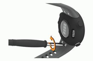 Garmin - FORERUNNER 45 - Cambio de correas Cambio de correas