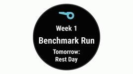 Garmin - FORERUNNER 45 - Cómo iniciar la sesión de entrenamiento de hoy Cómo iniciar la sesión de entrenamiento de hoy