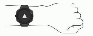 Garmin - FORERUNNER 45 - Cómo llevar puesto el dispositivo Cómo llevar puesto el dispositivo