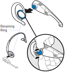 Plantronics - CS55 - AJUSTE Paso 1 AJUSTE Paso 1