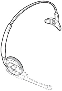 Plantronics - CS55 - Diadema Diadema