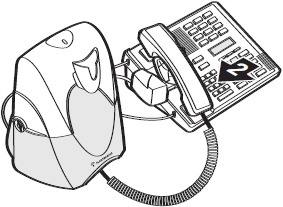 Plantronics - CS55 - Con elevador de microteléfono (opcional) Paso 4 Con elevador de microteléfono (opcional) Paso 4
