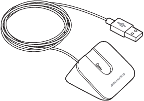 Plantronics - BT300 - Base de carga a la PC o al cargador de pared USB Base de carga a la PC o al cargador de pared USB