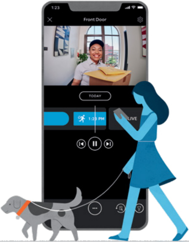 Ring - Floodlight Cam Wired Pro - Uso de la app Uso de la app