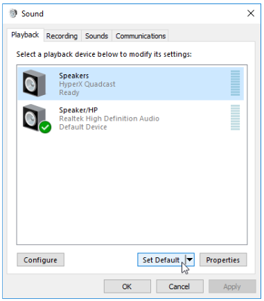 HYPERX - QuadCast HX-MICQC-BK - Uso con Windows Paso 2 Uso con Windows Paso 2