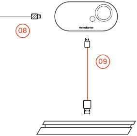 SteelSeries - ARCTIS PRO + GameDAC - Configuración de PS4 Slim sin Audio Óptico Configuración de PS4 Slim sin Audio Óptico