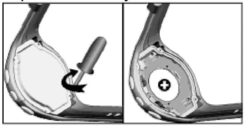 Instrucciones para reemplazar la batería del reloj