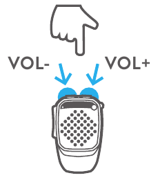 MIDLAND - DUALMIKE - Instrucciones - Volumen de audio Instrucciones - Volumen de audio