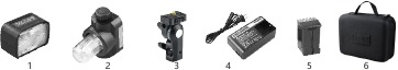 Godox - AD200 Pro - Accesorios incluidos Accesorios incluidos