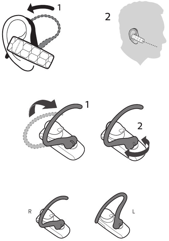 Plantronics - Explorer 50 - Ajuste Ajuste