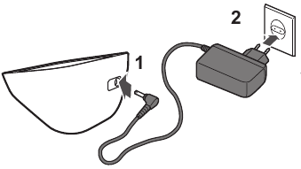 Omron - M1 Basic HEM-7121J-LAF - Usando el adaptador de CA Usando el adaptador de CA