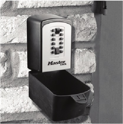 Master Lock - Select Access 5412EURD - Para colgar el modelo de montaje en pared - Paso 1 Para colgar el modelo de montaje en pared - Paso 1