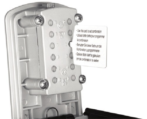 Master Lock - Select Access 5412EURD - Para establecer una combinación - Paso 1 Para establecer una combinación - Paso 1