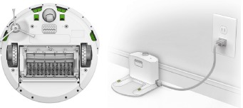 iRobot - Roomba 680 - Limpieza de los sensores de desnivel y los contactos de carga Limpieza de los sensores de desnivel y los contactos de carga
