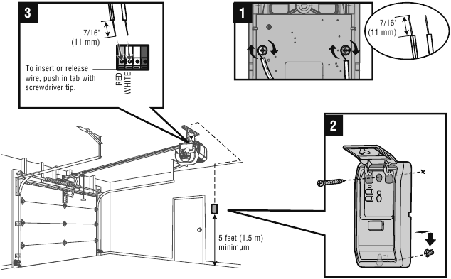 LiftMaster - 882LMW - INSTRUCCIONES DE INSTALACIÓN INSTRUCCIONES DE INSTALACIÓN
