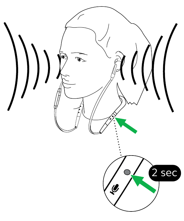 Jabra - Evolve 75e - Listen-in Listen-in