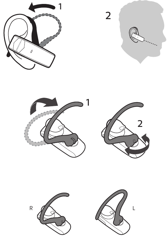 Plantronics - Explorer 10 - Ajuste Ajuste