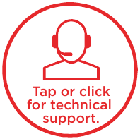 Imagen de código QR de soporte