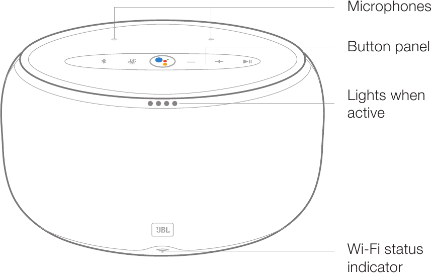 JBL - Link 300 - Frontal Frontal