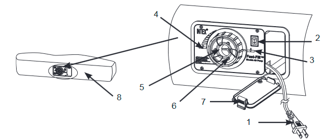 Intex - AP619A - REFERENCIA DE PIEZAS REFERENCIA DE PIEZAS