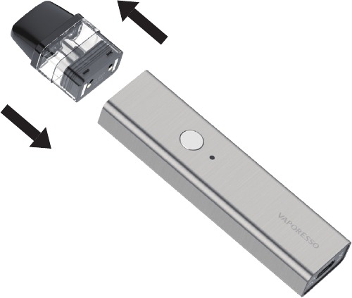 Vaporesso - XROS - Reemplazar el POD Reemplazar el POD