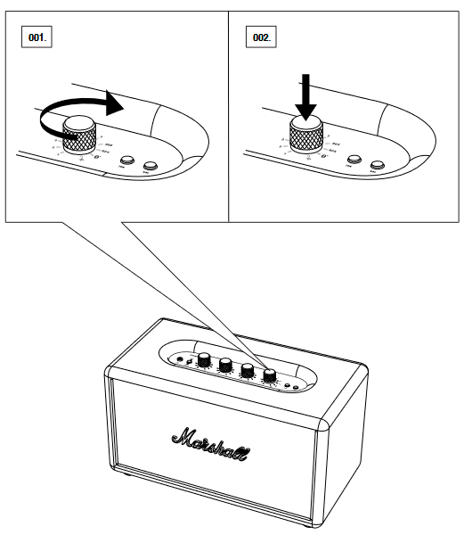 Marshall - Stanmore Multi-Room - SELECCIÓN DE LA FUENTE DE SONIDO SELECCIÓN DE LA FUENTE DE SONIDO