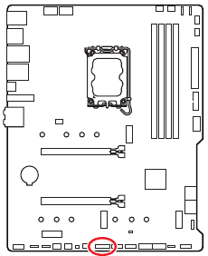 Conector para tarjeta adicional Thunderbolt