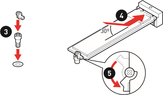 MSI - MAG B660 TOMAHAWK WIFI - Instalación de la ranura M.2 - Paso 2 Instalación de la ranura M.2 - Paso 2