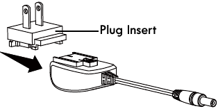 Kenmore - Stratus DS1030 - CARGA - Paso 1 - Insertar el inserto del enchufe CARGA - Paso 1 - Insertar el inserto del enchufe
