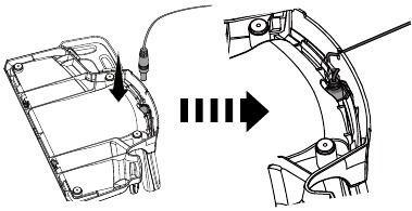 Kenmore - Stratus DS1030 - CARGA - Paso 3 - Insertar el adaptador de carga CARGA - Paso 3 - Insertar el adaptador de carga