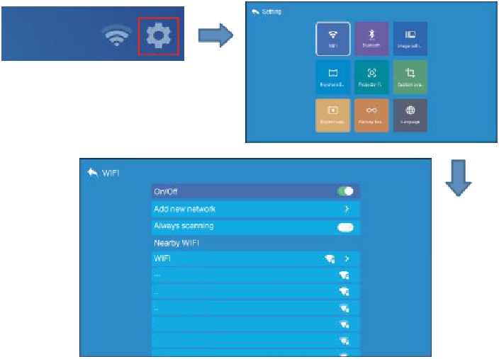 YABER - Pro U9 - CONFIGURACIÓN DEL DISPOSITIVO - Configuración de iOS Cast CONFIGURACIÓN DEL DISPOSITIVO - Configuración de iOS Cast