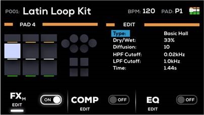 Alesis - Strike Multipad - Master FX Master FX