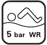 Resistencia al agua (5 bar)