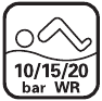 Resistencia al agua (10 bar/15 bar/20 bar)