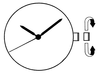 Pulsar - VX82 - AJUSTE DE LA HORA PARA MODELOS SIN CALENDARIO AJUSTE DE LA HORA PARA MODELOS SIN CALENDARIO