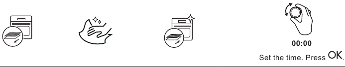 Electrolux - EOF6P46X - Limpieza inicial Limpieza inicial